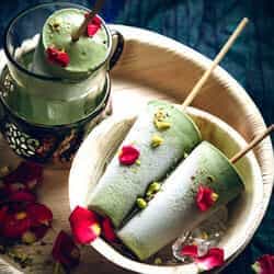 Pistachios ice cream